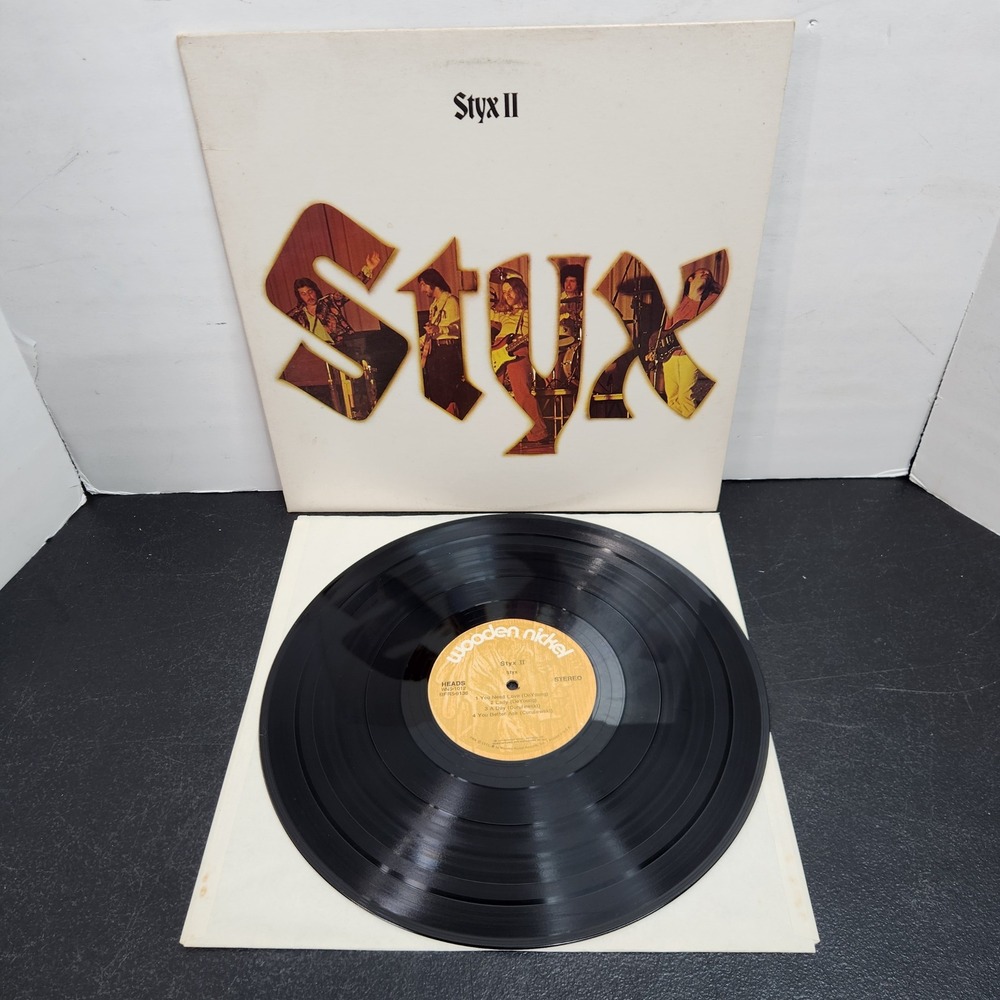 Styx Styx II Vinyl LP Album 1973 Wooden Nickel Records WNS-1012 Lady Rock